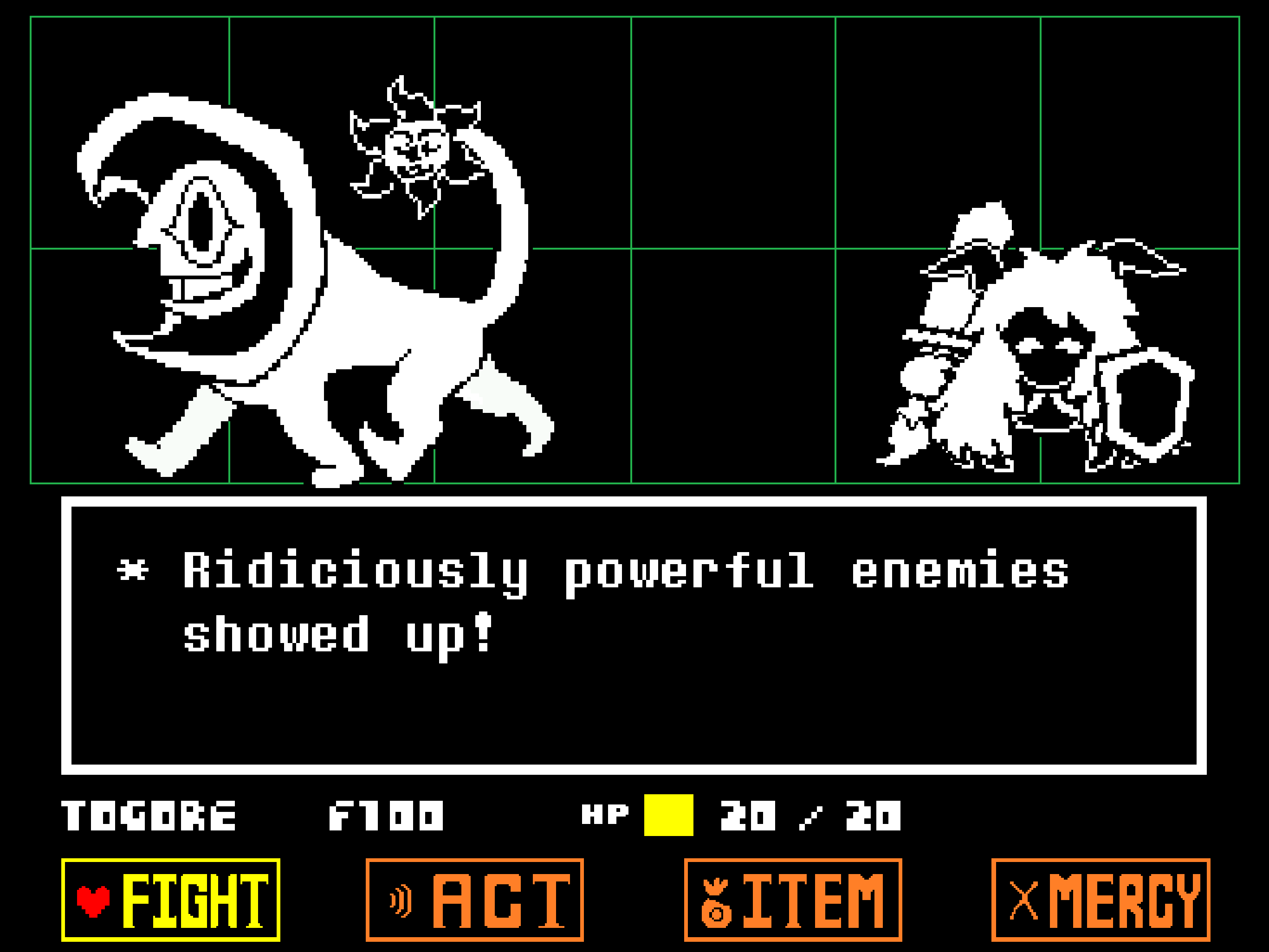 Battle with Mr. Sunshine and Abberant