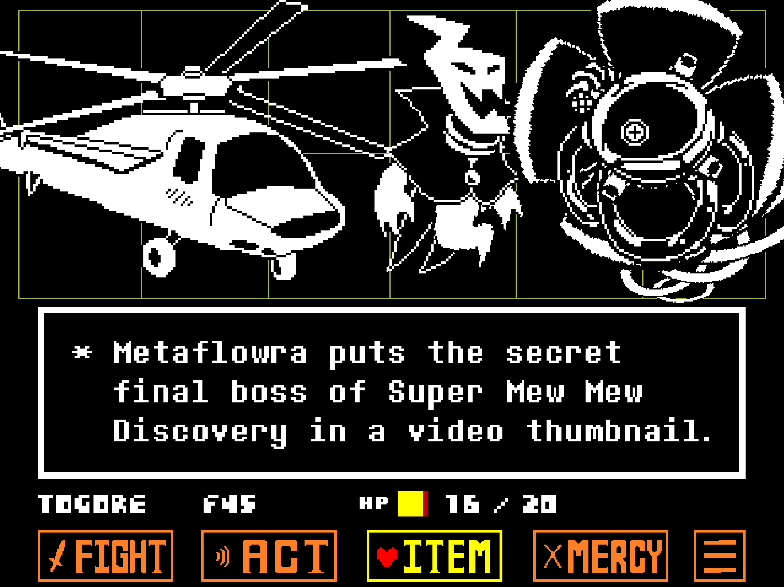 Battle with Ampire, Metaflowra, and Kuuderecopter.