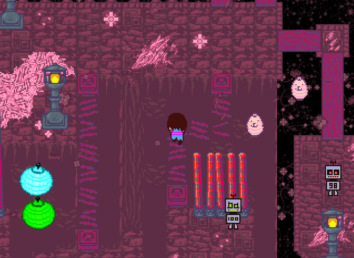 Frisk climbing in the Sakura Layer.