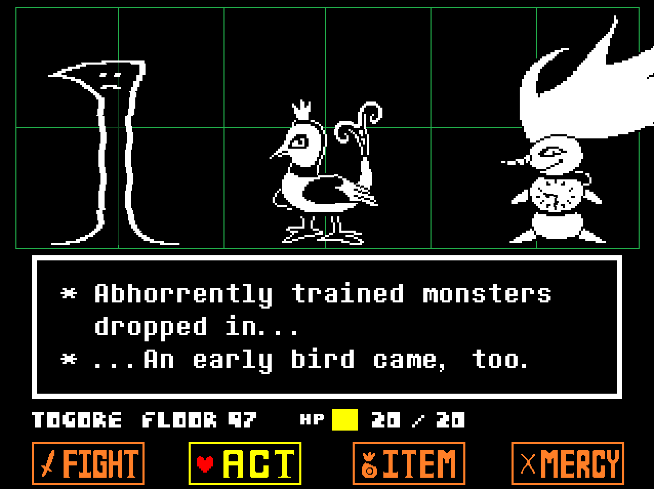 Battle against Intelligence, Heronarch, and Wintercoat.